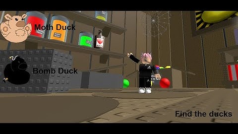 Find the ducks: Moth duck and bomb duck