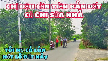 ms206, Nhà đất Củ Chi giá rẻ,  lô đất này, 7 x 45 , có 50m thổ cư mặt tiền nhựa, đường thông tứ ngã