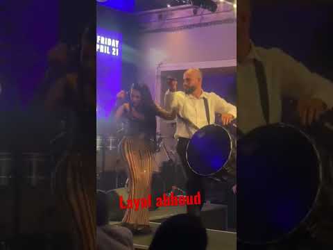 النجمة اللبنانية ليال عبود تبدع في أجمل حفلات عيد الفطر في مطعم The Gate بمدينة لوس انجلوس 