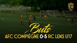 U17 I Les buts d'AFC Compiègne-RC Lens (0-5)