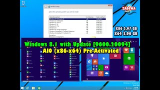 Windows 8.1 with Update [9600.20094] AIO (x86-x64) en-ru 2021 Pre-Activated