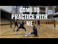 Come to practice with me  day in the life of a professional  volleyball player  training day