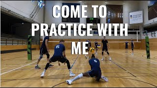 COME TO PRACTICE WITH ME | DAY IN THE LIFE OF A PROFESSIONAL VOLLEYBALL PLAYER | TRAINING DAY