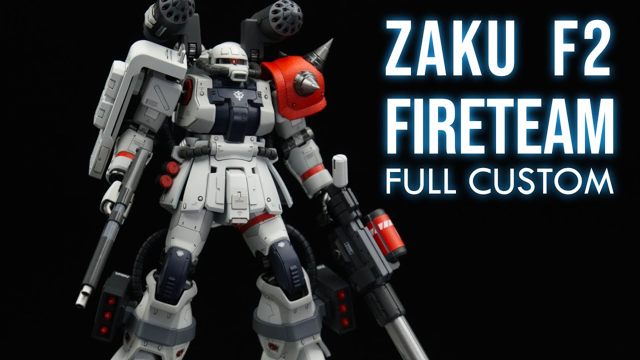 Один из ЛУЧШИХ ЗАКУ, который вам стоит построить - HG Zaku F2