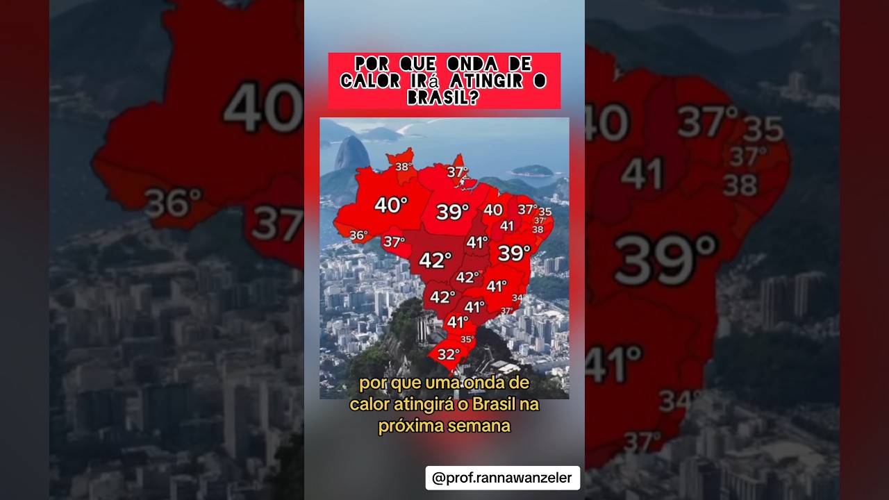 Por que uma onda de calor atingirá o Brasil na próxima semana? Fonte:metsul meteorologia