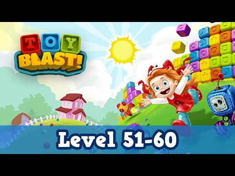 Toy Blast Level 51-60 Gameplay Walkthrough (No Boosters)