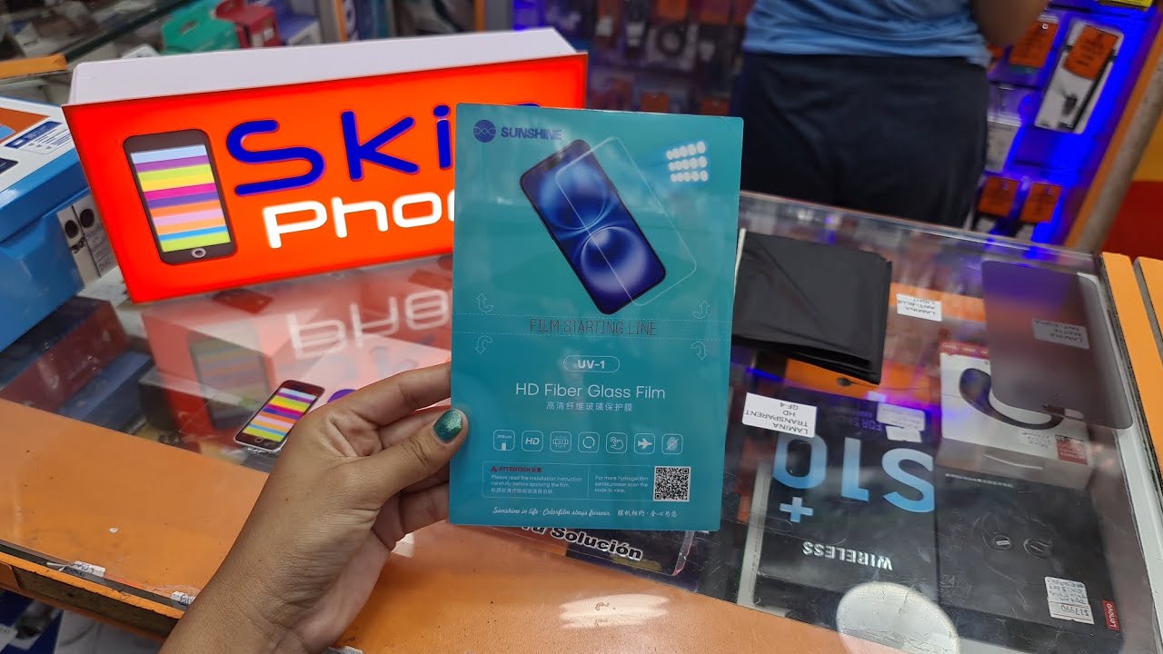 Lámina SUNSHINE UV-1 HD Fiber Glass Film 📱 REVIEW 2026 | Film Starting Line Protección UV