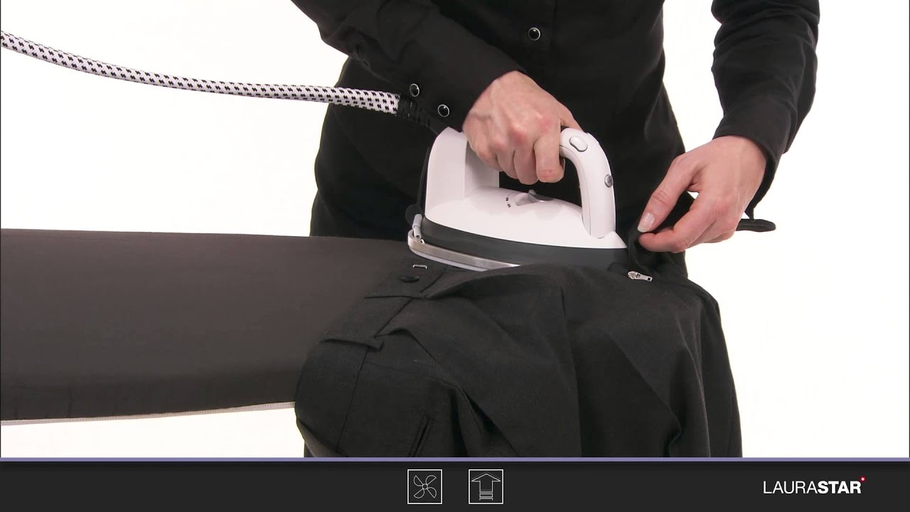 Laurastar - How to iron trousers
