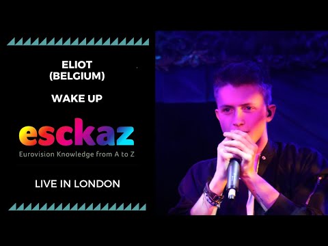 ESCKAZ in London: Eliot - Belgium - Wake Up (at London Eurovision Party 2019)