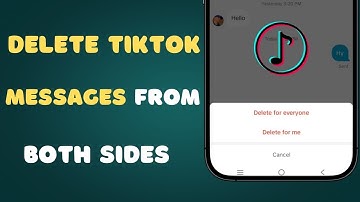 How To Delete TikTok Messages from Both Sides / 2025