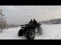 Квадроцикл Сокол VS  Снежная тайга