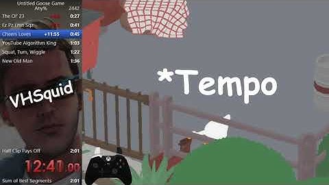 New Blink Clip Setup w/ Controller [Untitled Goose Game Any% Speedrun]