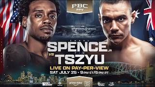 ERROL SPENCE JR vs TIM TSZYU‼️(Main Event) #STN⚡️