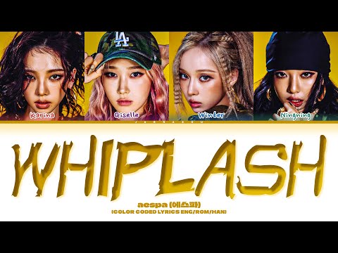 aespa Whiplash Lyrics (에스파 Whiplash 가사) (Color Coded Lyrics)