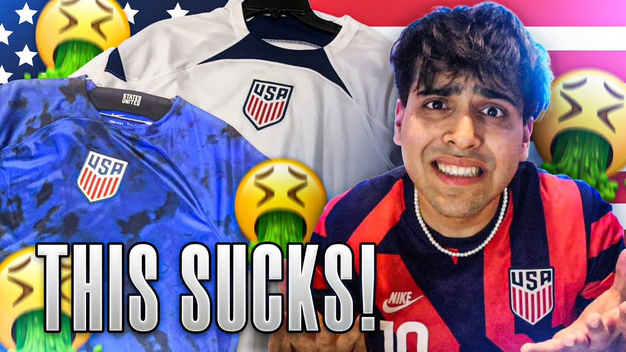 The NEW USA World Cup 2022 Kits are TERRIBLE.
