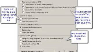 optimiser code HTML