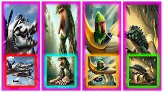 Crocodile Bomber Rootbeard Em Banana Pilot Kong Banana Gator Jungle Skies Showdown