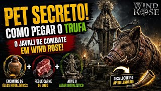 🔥 PET SECRETO em Windrose? o lendário Trufa, o javali de combate escondido no jogo! 🐗⚔️