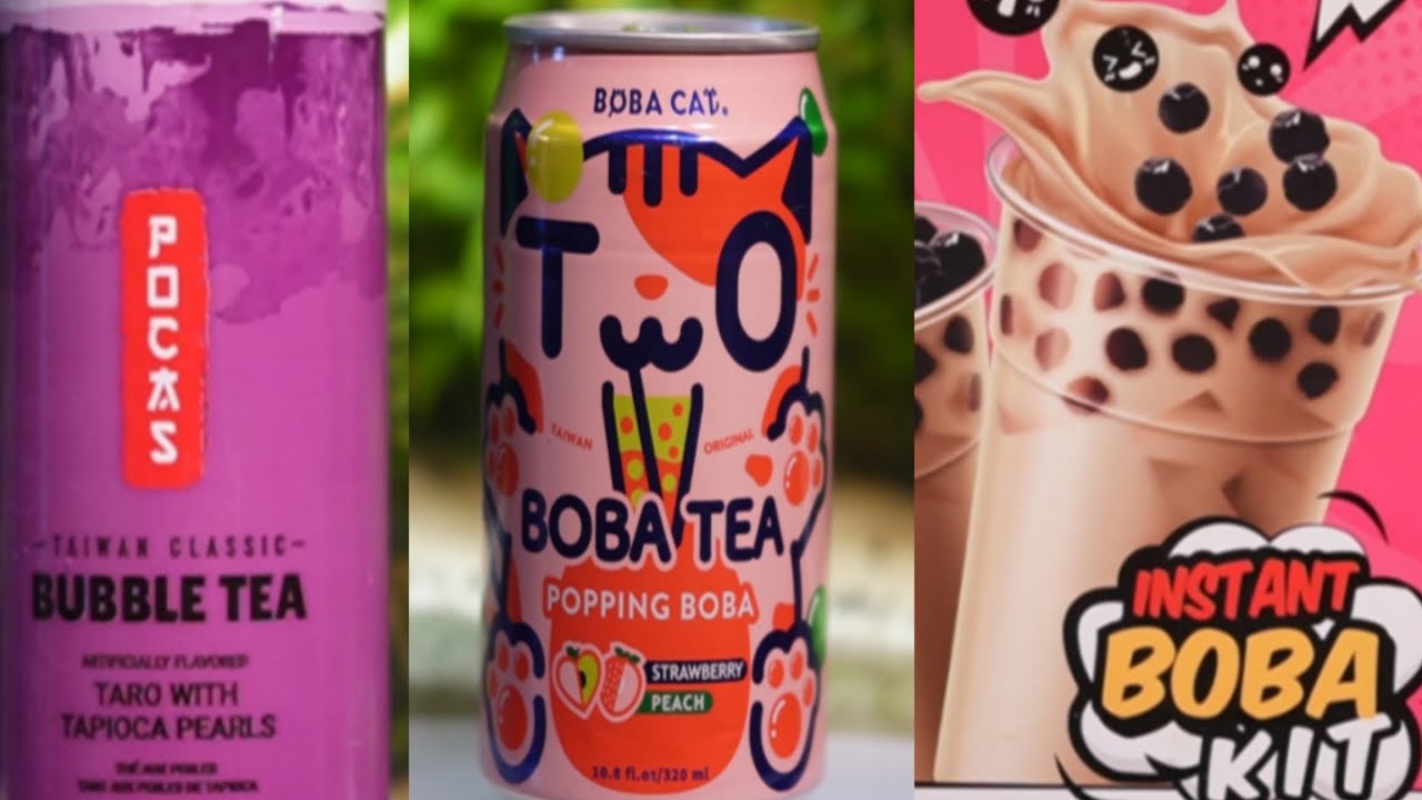 Bubble Tea Varieties  #bubbletea #boba #bobatea 