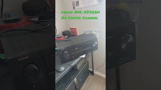 HFR Shorts: Denon AVR-X2700H No Center Channel Audio