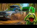 ПРОРЫВ на озеро на городской машине с ДОМОМ НА КОЛЕСАХ Family Campers FC360