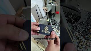 Luxury Business card Round cutting #shorts