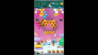 LINE バブル2　STAGE 2225　黄金コニー　Golden Cony　LINE BUBBLE 2