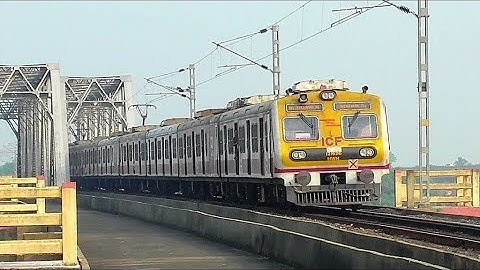 Latest ICF MEDHA EMU Train with Glossy Rakes | Howrah-Barddhaman Mainline  Local Train | IR