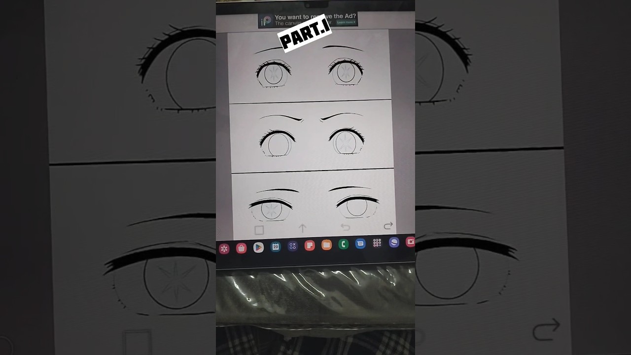 Drawing Ai Hoshino eyes from Oshi No Ko 