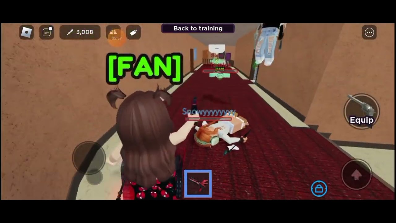 Playing 5v5 on MM2 aim trainer! - YouTube