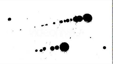 Ink Drops on Dry Paper 31 | Motion Graphics - Envato elements