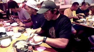 沖縄のステーキハウス88で計800g食べました（船木誠勝の夏休み）