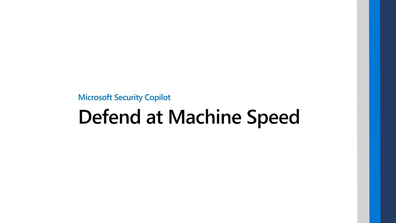 Microsoft Security Copilot Demo: Defend at Machine Speed