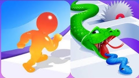 Max Levels Blob Shooter 3D Vs Snake Race Run 3D🤩🔴😋🤑😜😝😚🎃😉😛All New Max Update Mobile Gameplay WE21