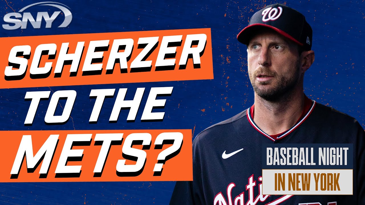 Max Scherzer on Mets radar at MLB trade deadline? | Baseball Night in ...