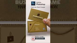 Shorts | Business Card Design Photoshop Tutorial