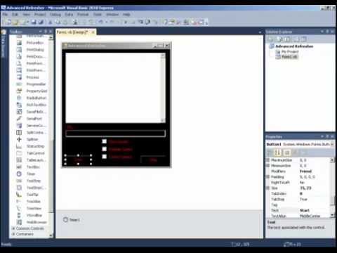 Tutorial Series: Episode 7 - Visual Basic Advanced Refresher
