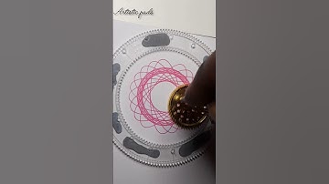 #short #art #satisfying #relaxing #spirograph #spirography #spiroart #spiro