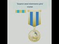 Susanin azad olunmasna gore medal  Allahima sukurler olsun