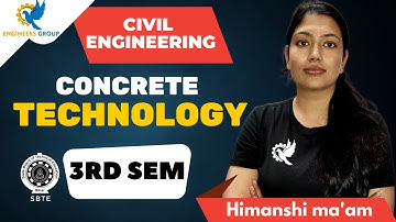 Lec-02 ( Unit-01) Concrete Technology | 3rd Semester | SBTE |Civil Engineering|