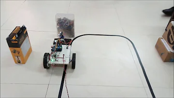 This video will show you the rotating obstacle avoiding robot.