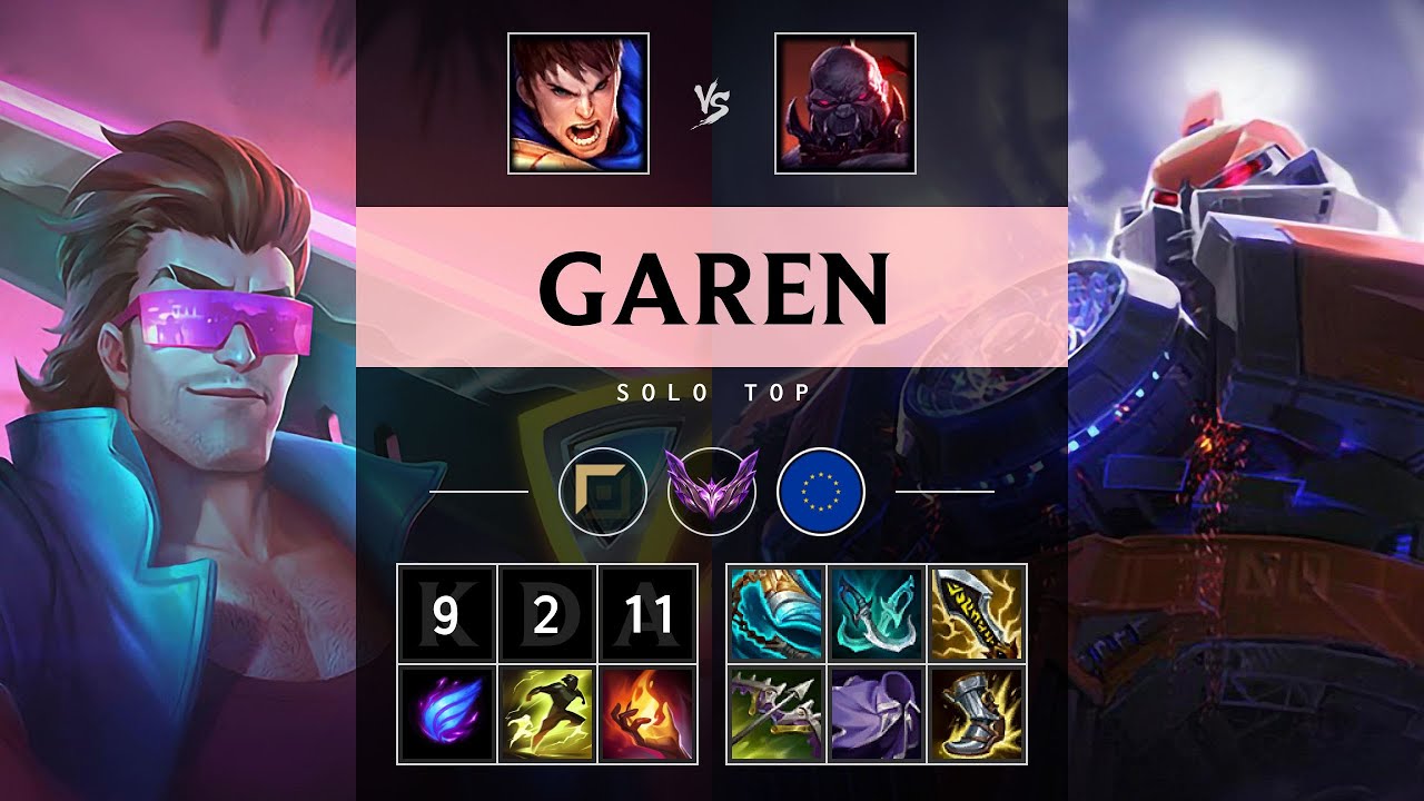 Garen Top vs Sion - EUW Master Patch 25.21