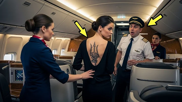 She Was Kicked Out of First Class — Until the Pilot Saw the SEAL Tattoo on Her Back and Froze"