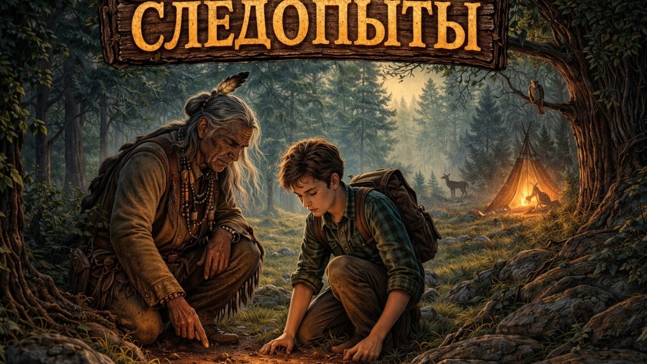 СЛЕДОПЫТЫ – Приключения юного Томa в лесу АУДИРОЗКАЗ АУДИОПЕРЕСКАЗ АУДИОКНИГА