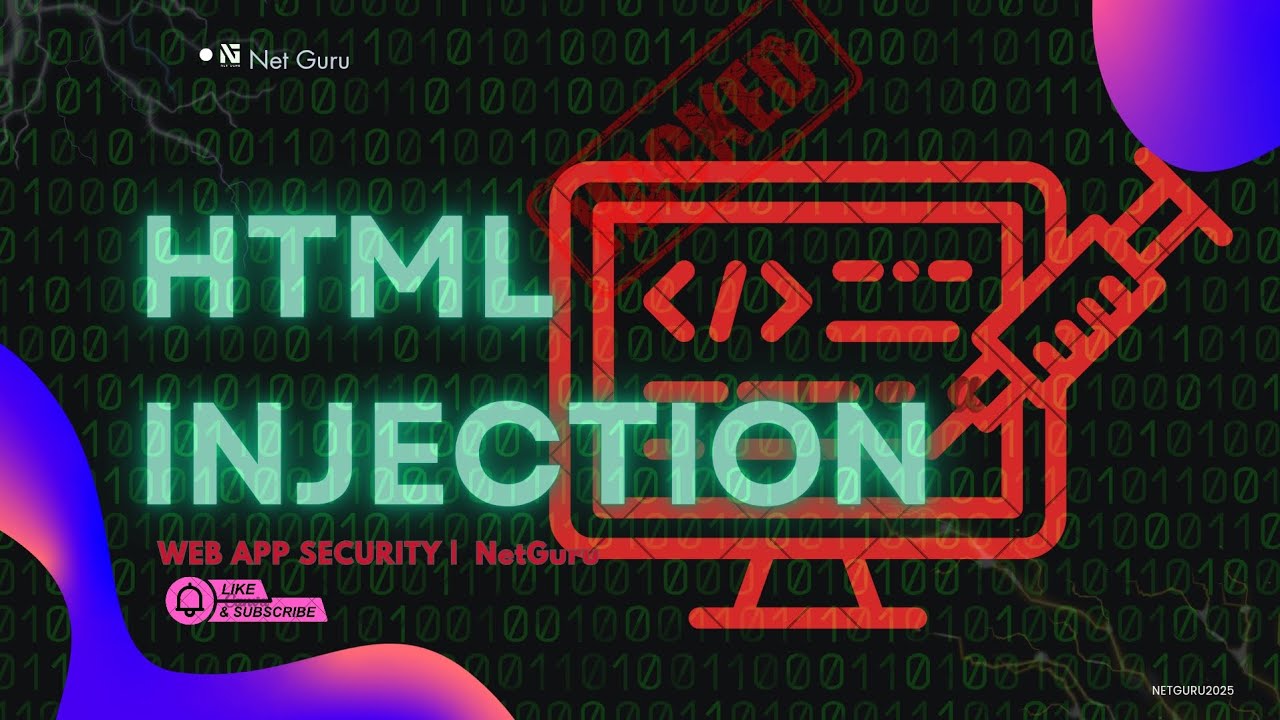 HTML Injection - Exploiting a vulnerable website. #html #websecurity # ...