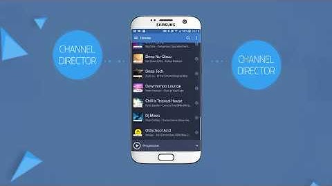 DI FM Android App Demo Video