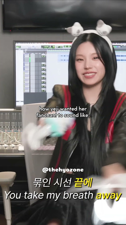 how YEJI wanted her 'AIR' fanchant vs. what MIDZYS did #yeji #yeji_air