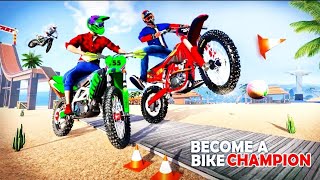 Bike Stunts 3D Racing Stunts Game Free Bike Games // Android Gameplay screenshot 3