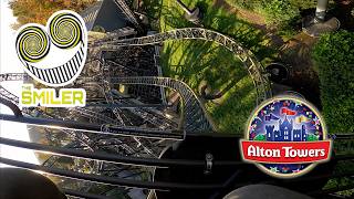 The Smiler Alton Towers Front Row 4K POV