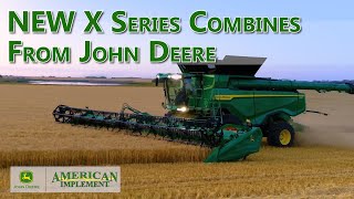 New X Series Combines from John Deere